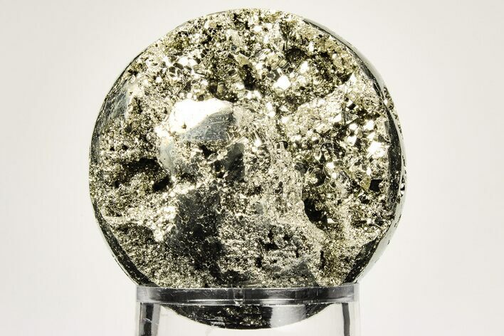 Polished Pyrite Sphere - Peru #193664